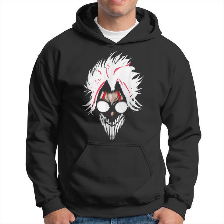 Anime Manga Shonen Character Dandadan Okarun Mask Kapuzenpullover