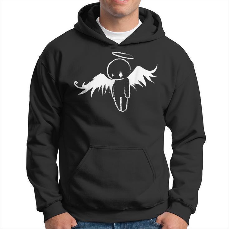 Cute Sad Emo Angel Kapuzenpullover