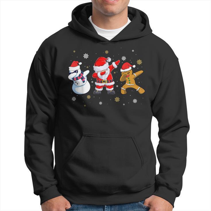 Dabbing Santa Claus For Children Kapuzenpullover