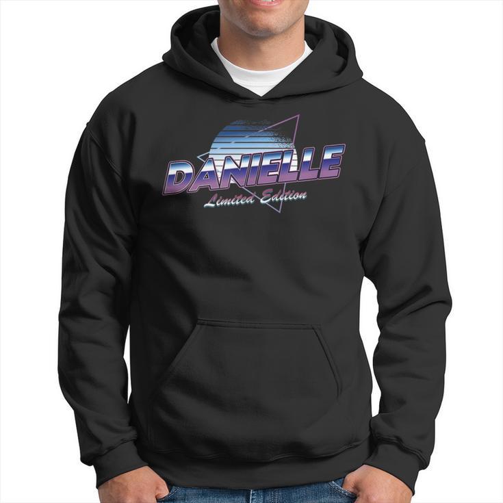 Danielle Name Aestheticaporwave 80S 90S Last Name S Kapuzenpullover