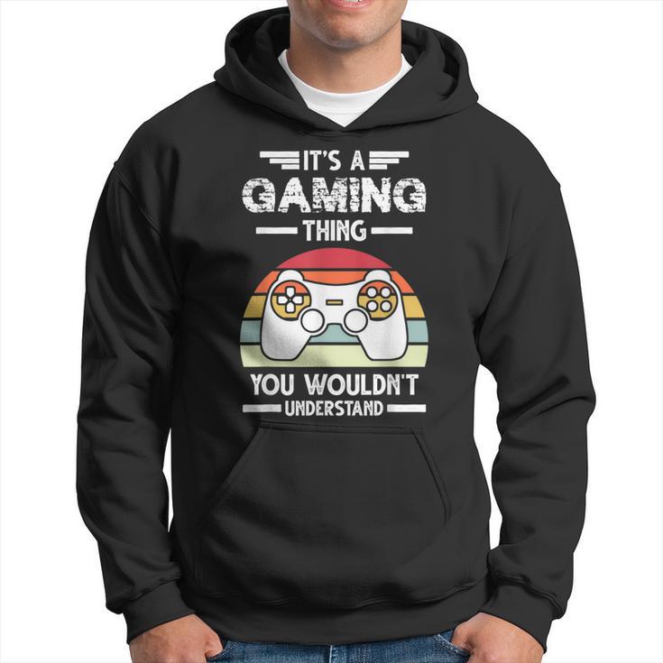 Es Ist Ein Gaming-Ding-Spiel Kapuzenpullover