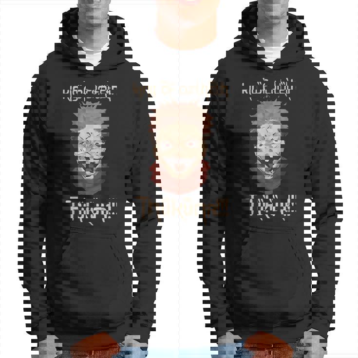 Anime Gambale Gambale King Of Curtheth Thukuna Hoodie