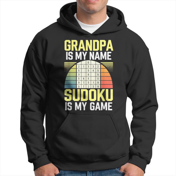 Grandpa Sudoku Kapuzenpullover