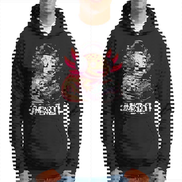 Gamesolotl Axolotl Video Gamer Kawaii Anime Boys Ns Hoodie