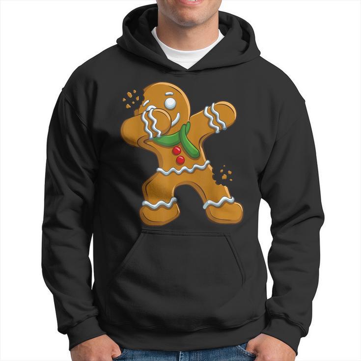 Gentle Gingerbread Man Christmas Dab Kapuzenpullover