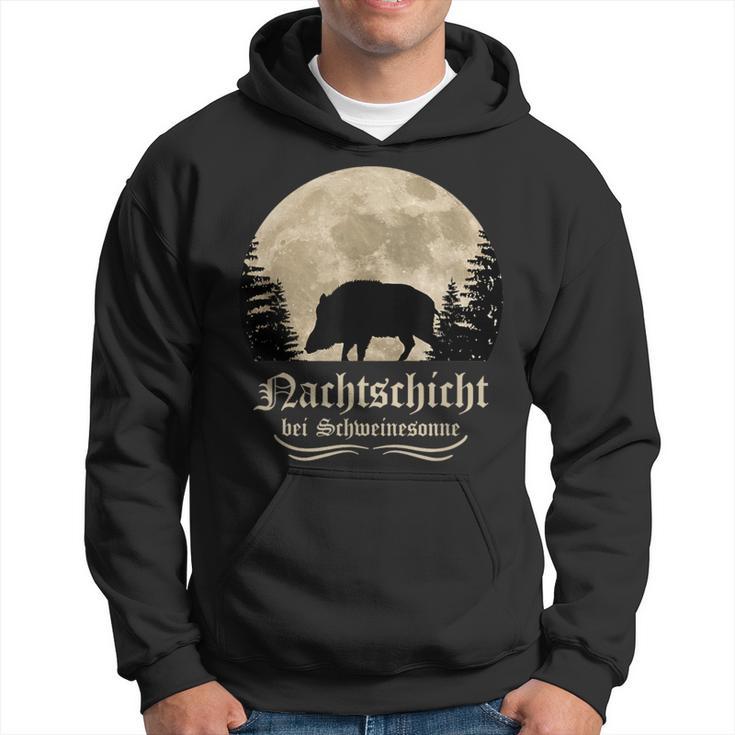 Hunter Wild Boar Keiler Wildsau Slogan Idea Kapuzenpullover