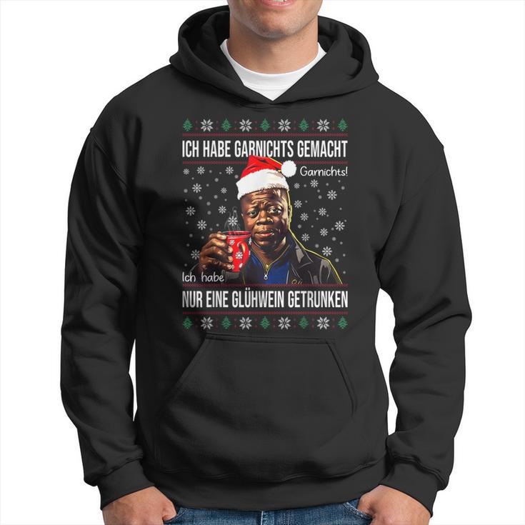 Ich Habe Garnichts Gemacht Nur Eine Glühwein Getrunken Xmas Kapuzenpullover