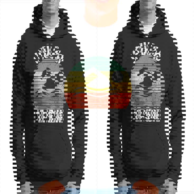 J'peux Pas J'ai Piscine Natation Humour Swimming Sport Sweat à capuche