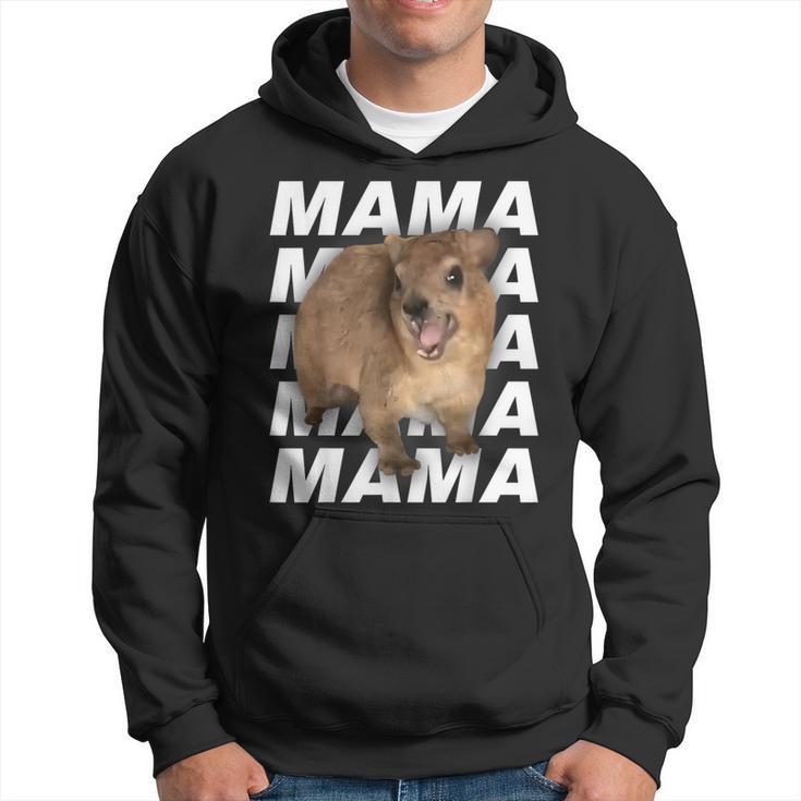 Klippschliefer Hyrax Kapuzenpullover