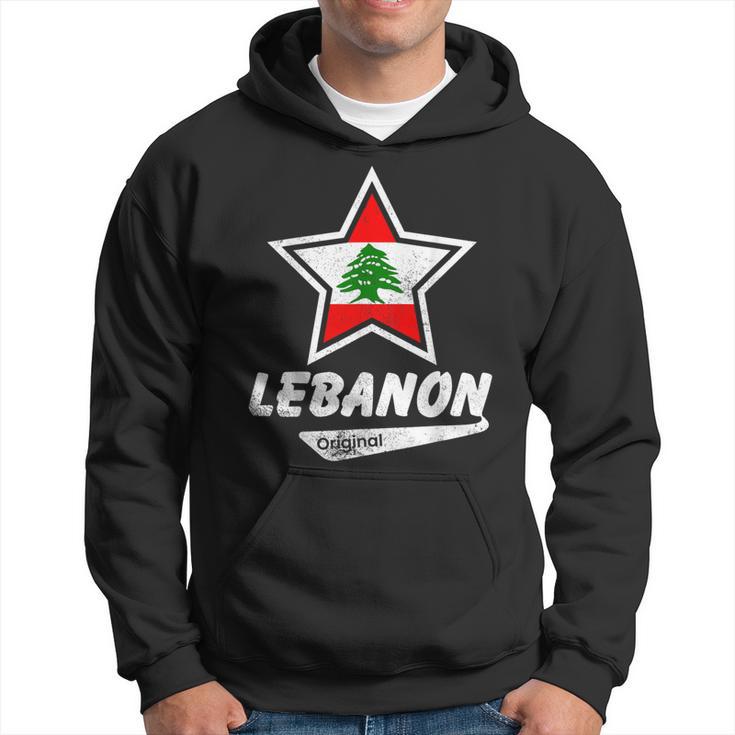 Lebanon Original Proud Lebanese Flag Lebanon Kapuzenpullover