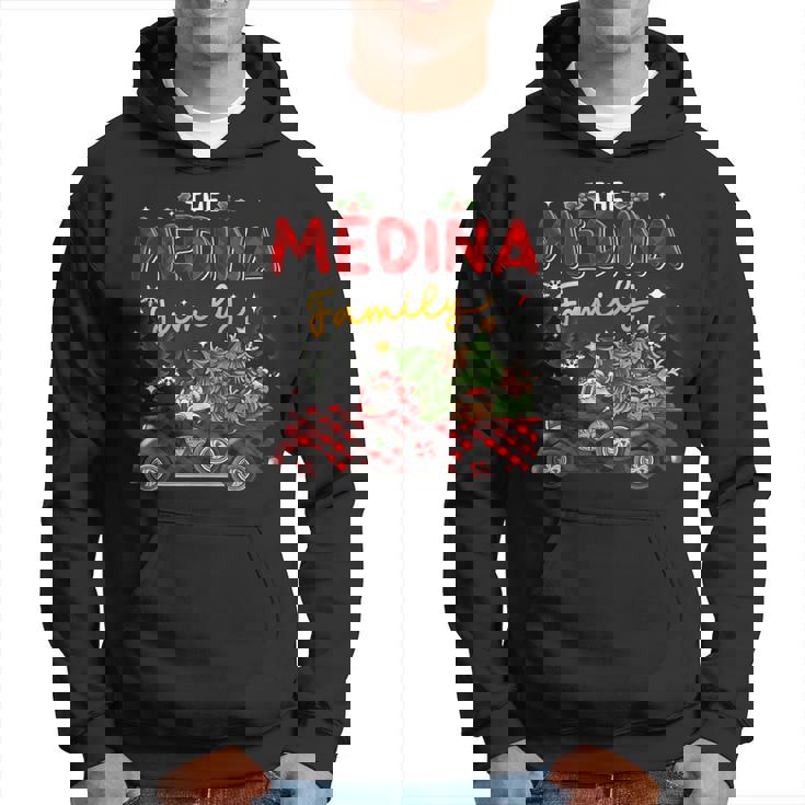 The Medina Family Christmas Matching Pajamas Group Hoodie