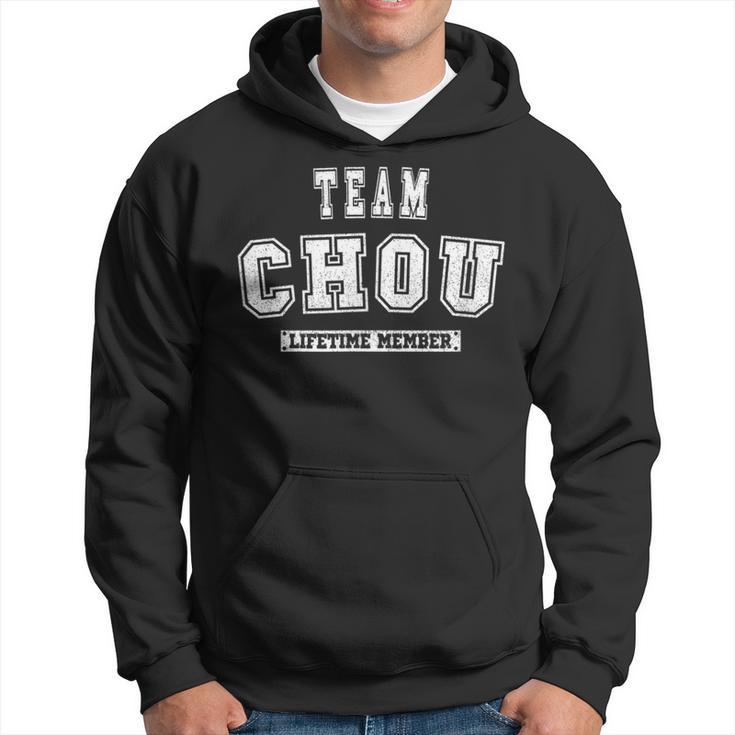 Nom De Famille Membre De L'équipe Chou Àie Sweat à capuche