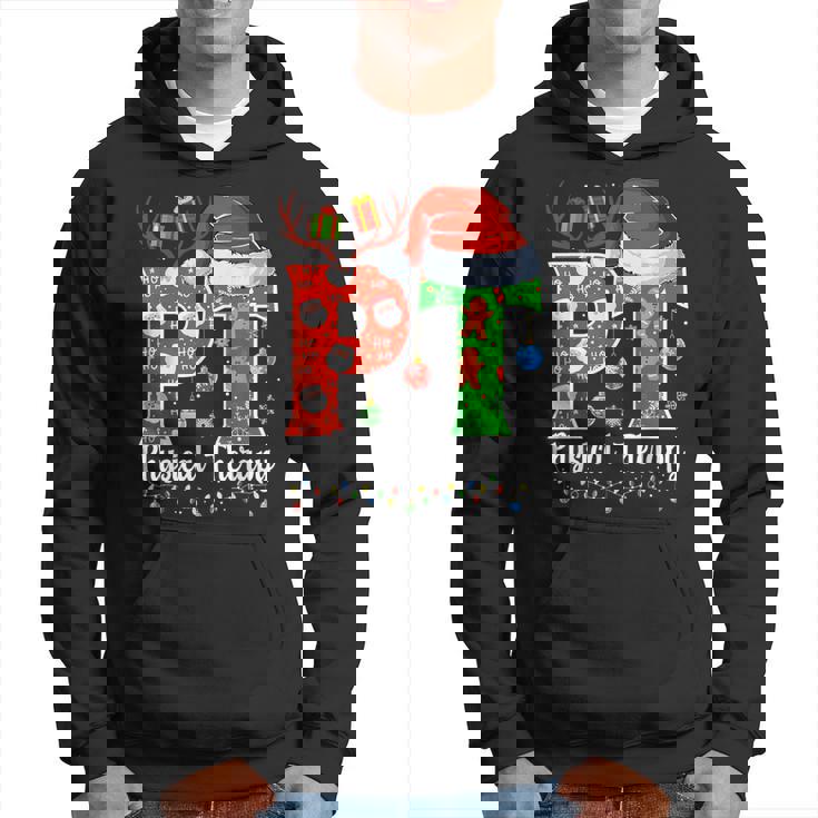 Pt Christmas Physical Therapy Christmas Pt Xmas Hoodie