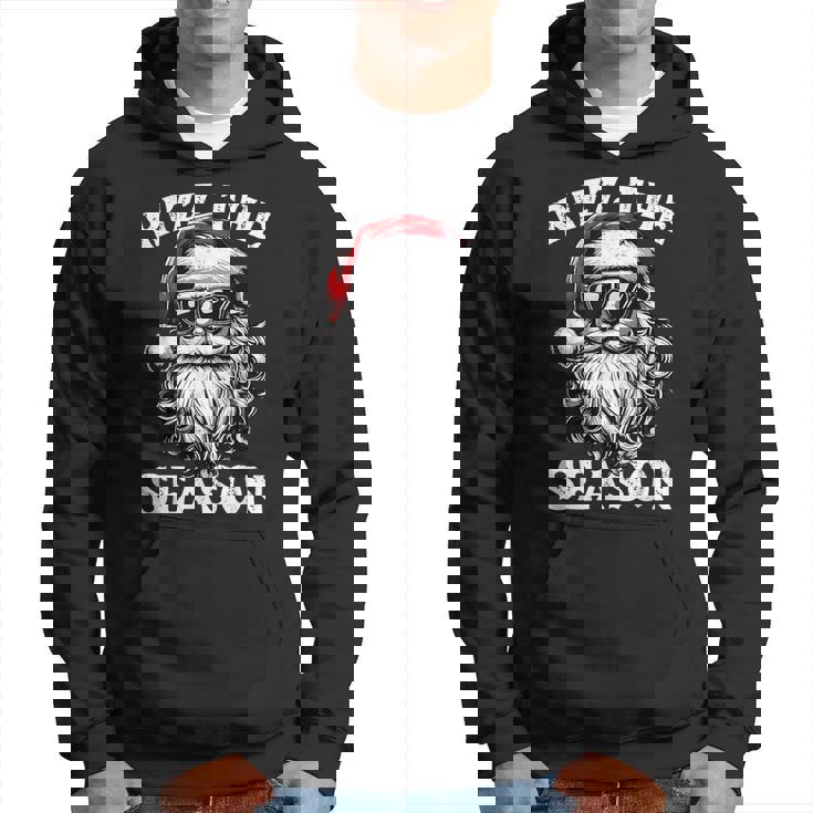 Rizz The Season Santa Claus Christmas Season Rizzler Hoodie
