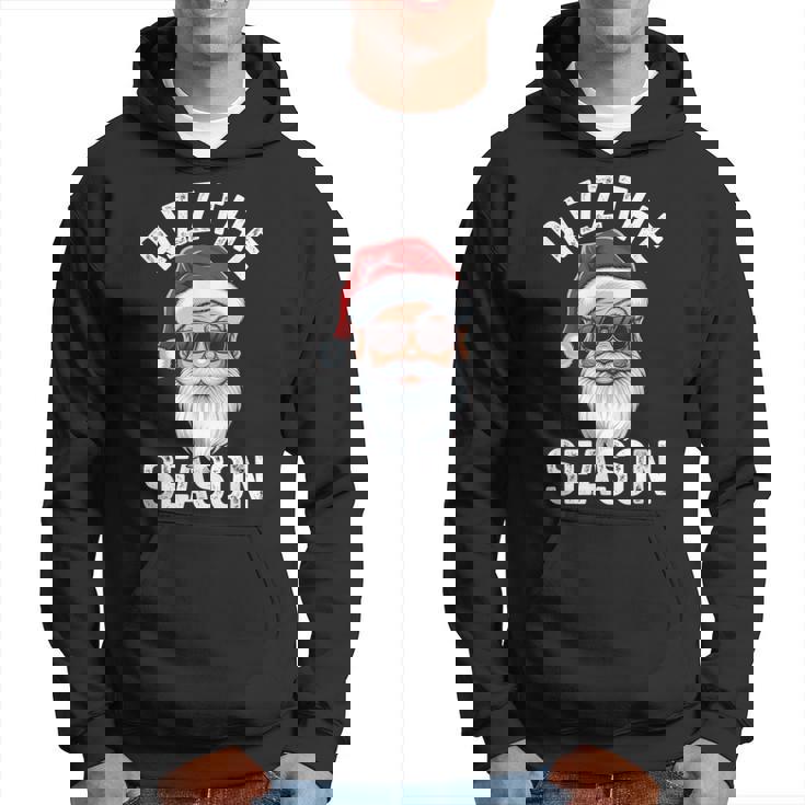 Rizz The Season Sigma Rizzler Santa Claus Rizzmas Joke Hoodie