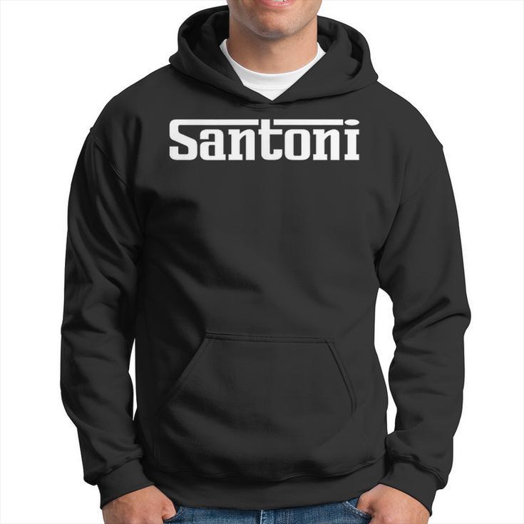 Santoni Name Text Italy Italian Surname Kapuzenpullover