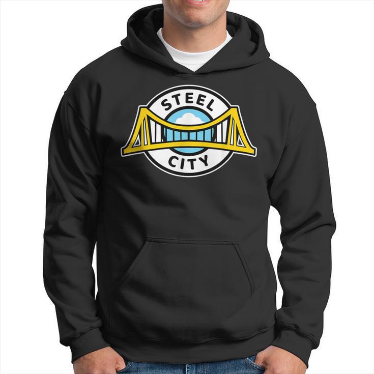 Sl City Pittsburgh Logo Der Stadt Der Brücken Kapuzenpullover