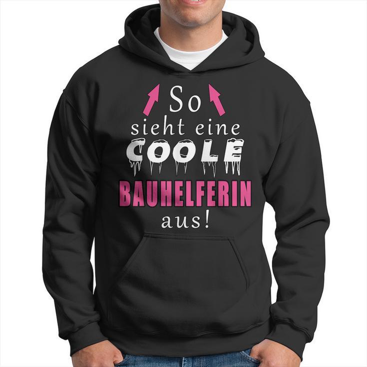 So Sieht Ein Coole Bauhelferin Aus Kapuzenpullover