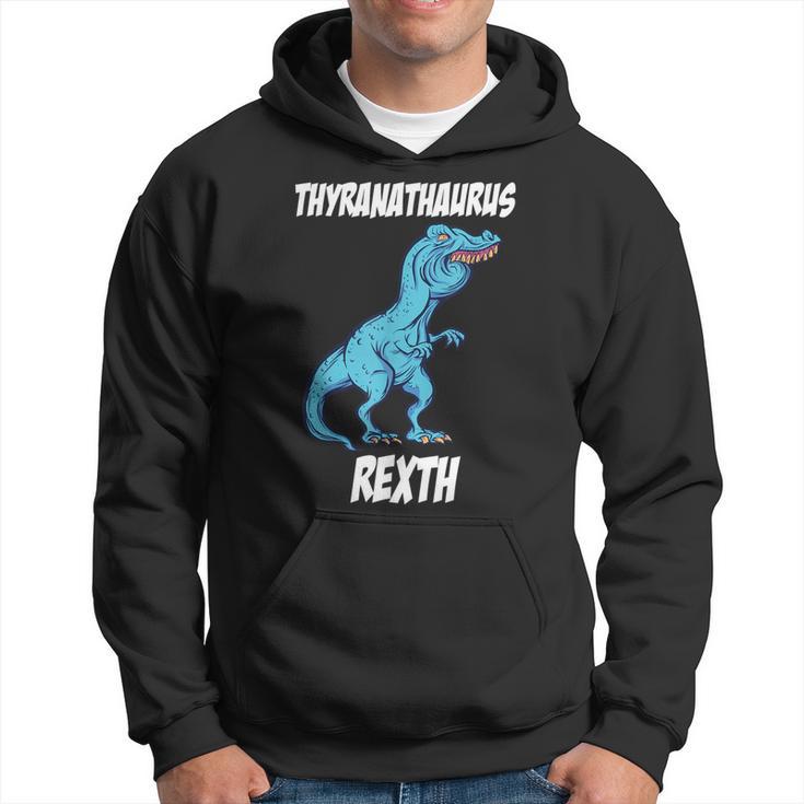 T-Rex Überbiss Meme T-Rex Party Kapuzenpullover