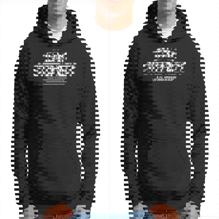 Team Stepney Stolzer Familienname Nachname Geschenk Kapuzenpullover