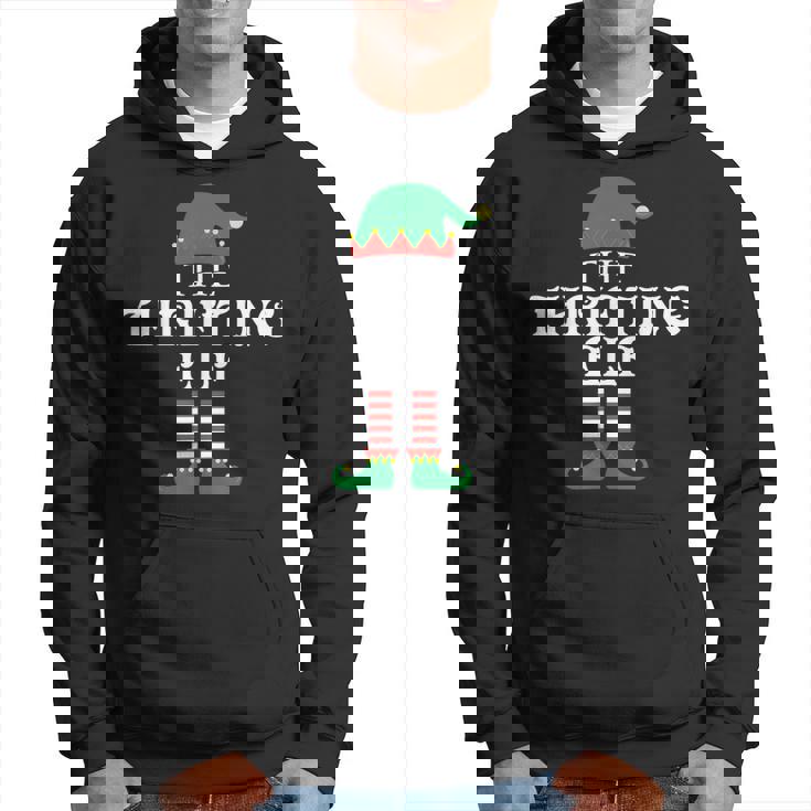 The Thrifting Elf Matching Family Group Xmas Christmas Hoodie