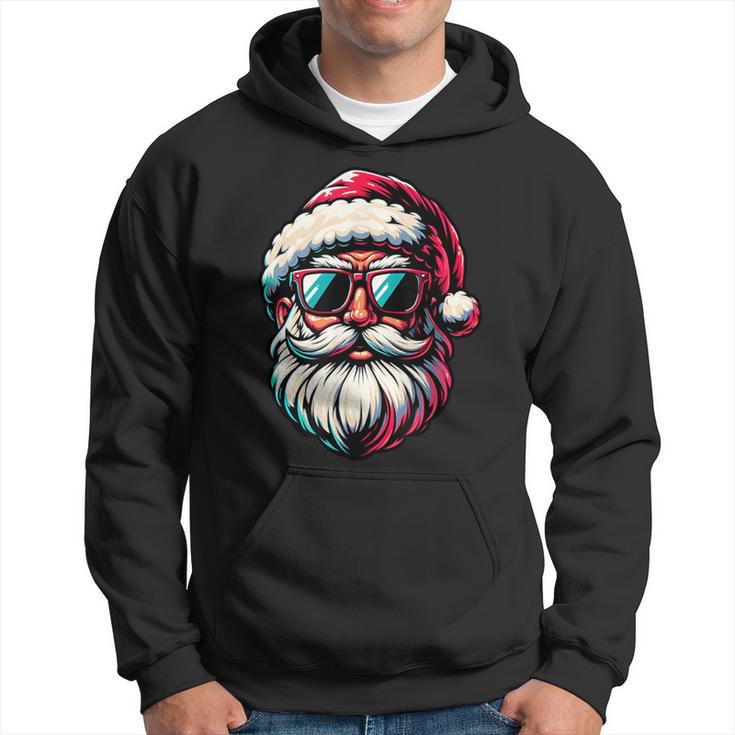 Weihnachtsmann Witzig Lustig Cool Nikolaus Wichtel N Kapuzenpullover