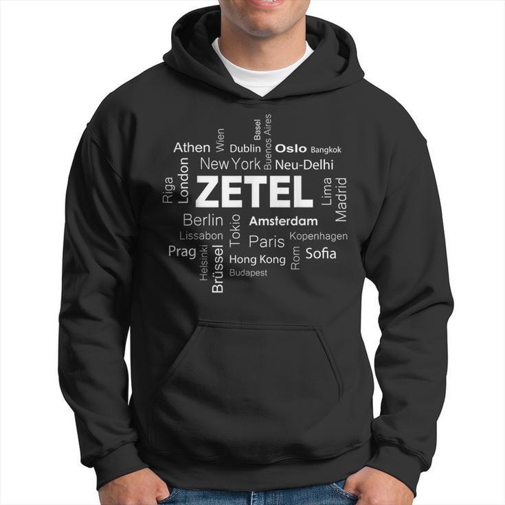 Zetel Zetel Meine Hauptstadt Kapuzenpullover