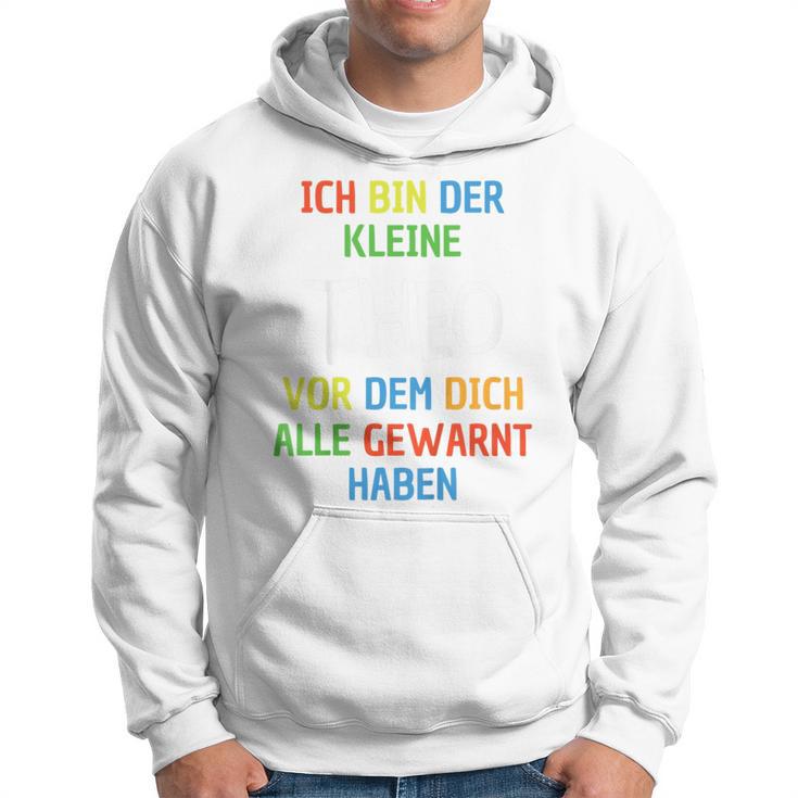 Children's Name Theo Ich Bin Der Kleine Theo Kapuzenpullover