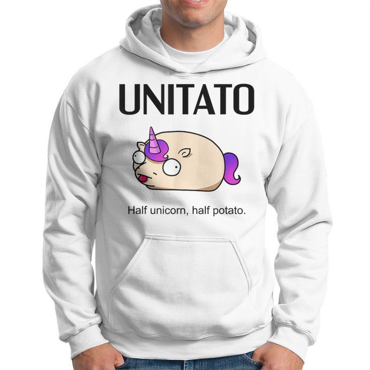 Einhorn-Kartoffel- Unitato- Kapuzenpullover