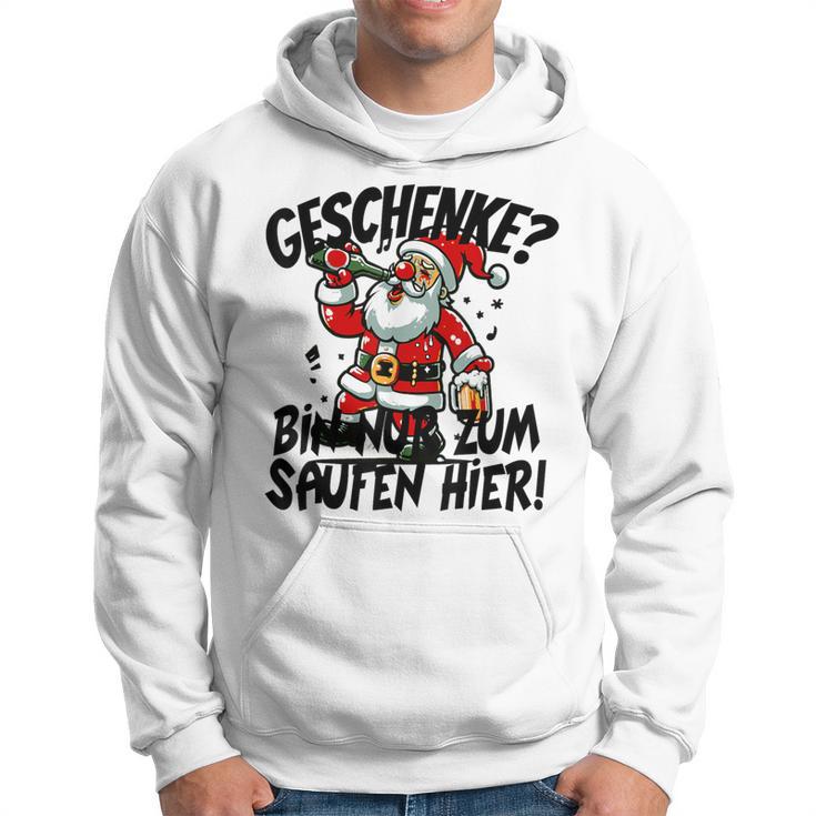 Geschenke Nur Zum Saufen Hier Bier Alkohol German Langu Kapuzenpullover