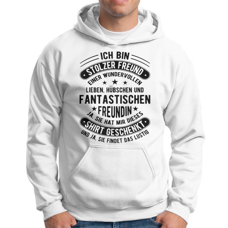 Ich Bin Stolzer Freundgeben Ich Habe Eine Freundin S Kapuzenpullover