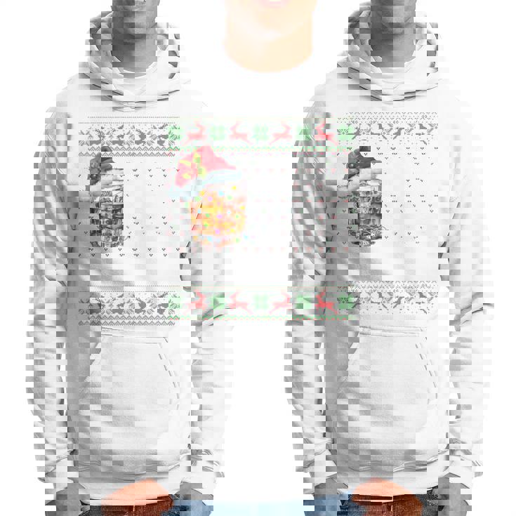 I'm Full Of Holiday Spirit It’S Called Bourbon Ugly Sweater Hoodie