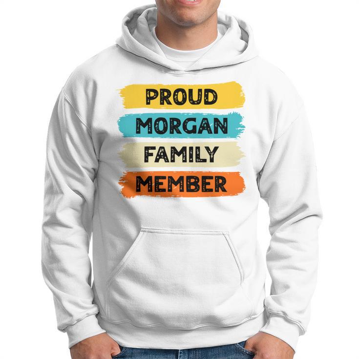 Morgan Retro Morgan Nachname Morgan Kapuzenpullover