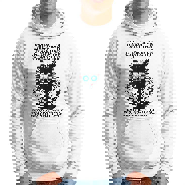 I Survived 1 Year Of Working Here Hoodie