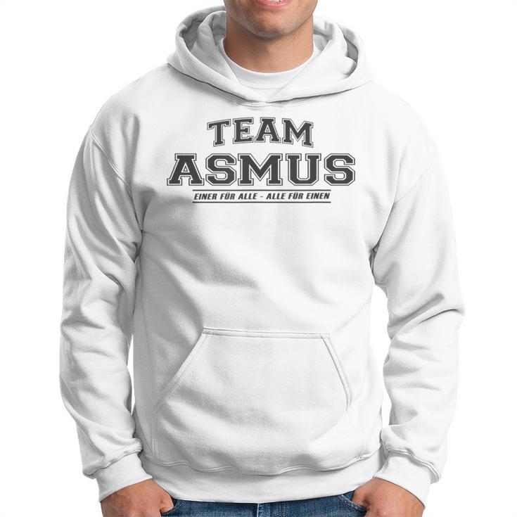 Team Asmus Stolze Familie Nachname Geschenk Kapuzenpullover