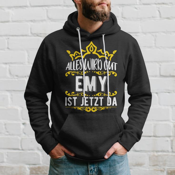 Alles Wird Gut Emy Ist Jetzt DaOrname Emy Kapuzenpullover Geschenke für Ihn