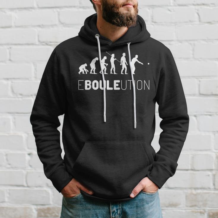 Boule Ebouleution Boccia Evolution Boulplayer Petanque Kapuzenpullover Geschenke für Ihn