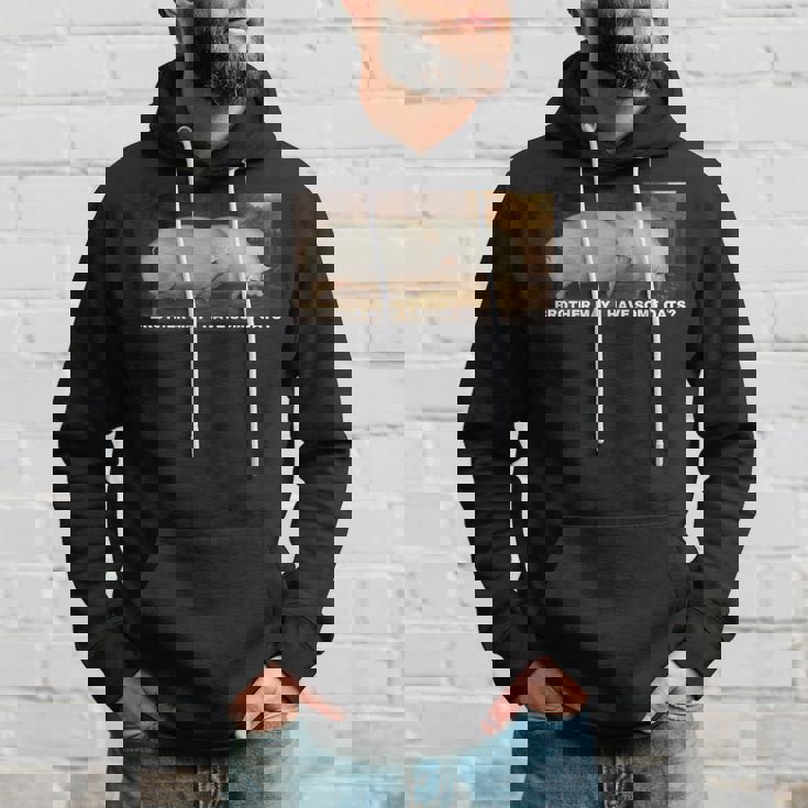 Brother May I Have Some Oats Hoodie Gifts for Him