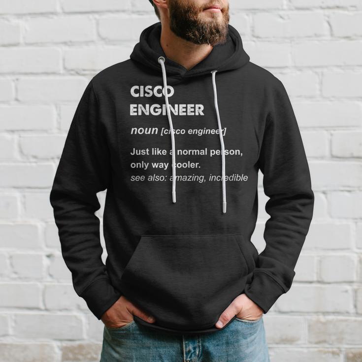 Cisco Engineer Kapuzenpullover Geschenke für Ihn