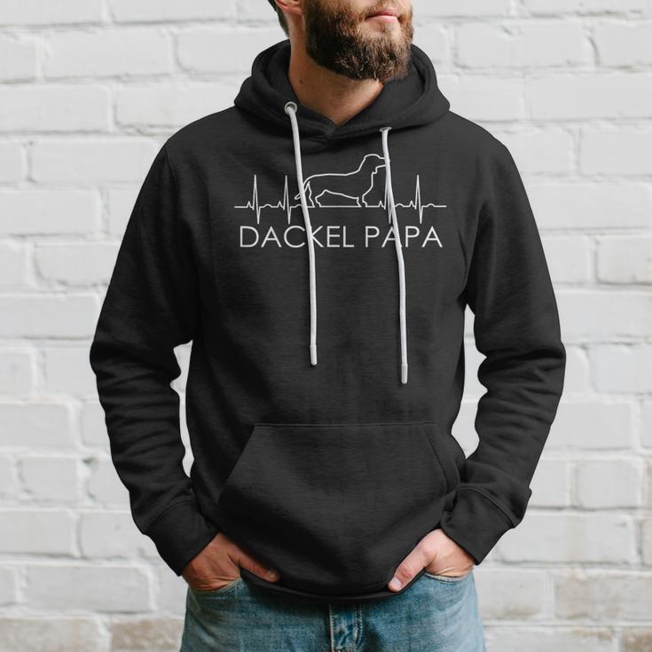 Dachshund Papa Dachshund Dad Kapuzenpullover Geschenke für Ihn