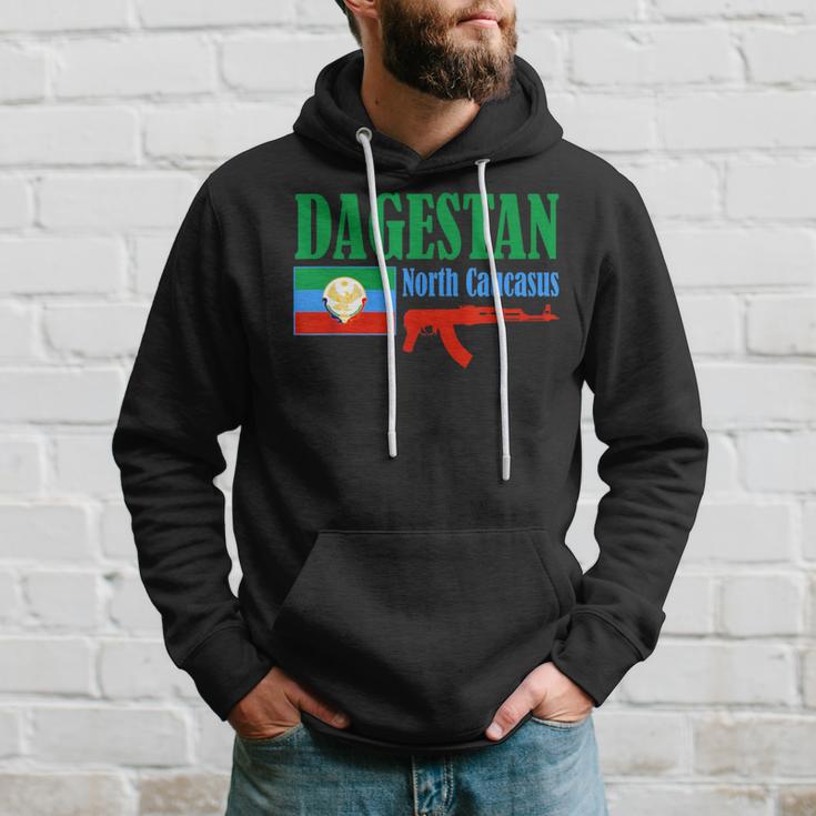 Dagestan Flag Stolzer Dagestani Kapuzenpullover Geschenke für Ihn