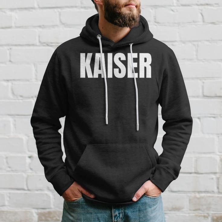 Damen Kaiser Nachname Familie Team Ehe Familienfeier Mit-Ausschnitt Kapuzenpullover Geschenke für Ihn