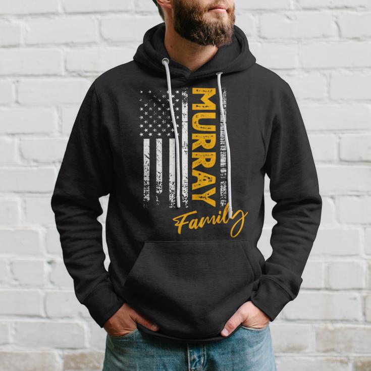 Damen Usa Murray Familienname Murray Nachname Murray Mit-Ausschnitt Kapuzenpullover Geschenke für Ihn