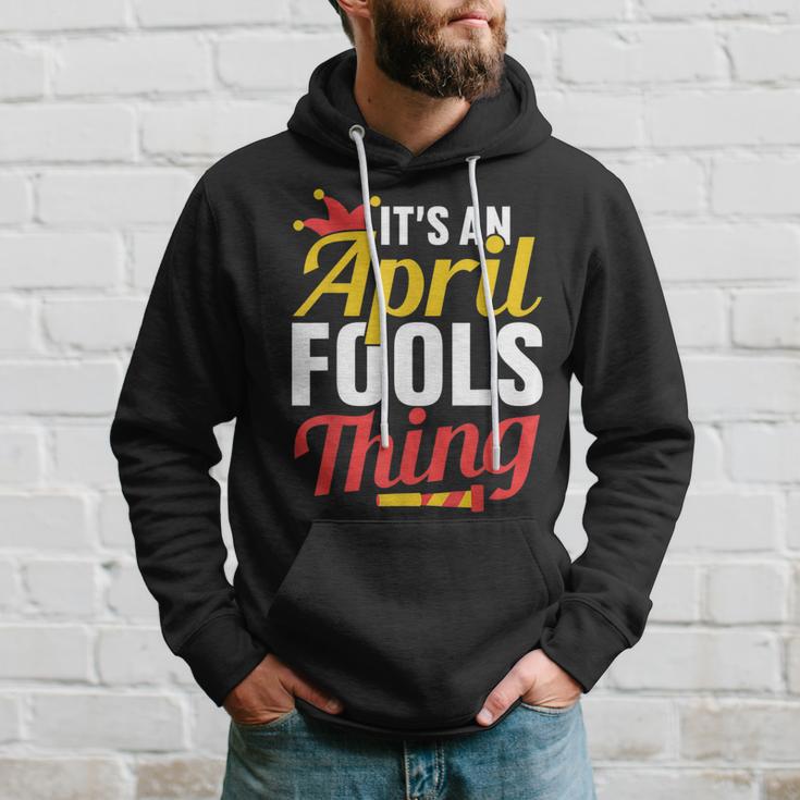 Das Ist Ein Aprilscherz Ding Sarkastisch Witz April Kapuzenpullover Geschenke für Ihn