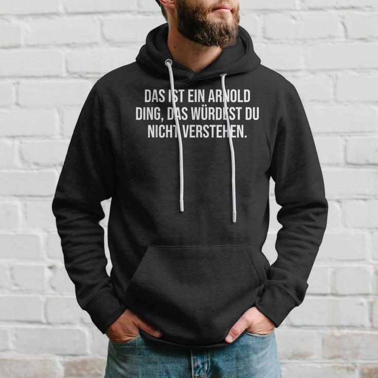 'Das Ist Ein Arnold Ding' Family Kapuzenpullover Geschenke für Ihn