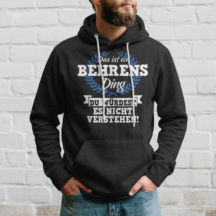 Das Ist Ein Behrens Ding Du Würdest Es Nicht Understand Kapuzenpullover Geschenke für Ihn