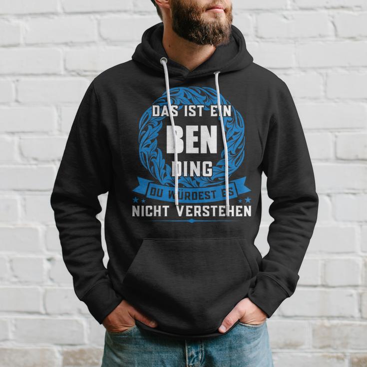 Das Ist Ein Ben Ding First Name Kapuzenpullover Geschenke für Ihn