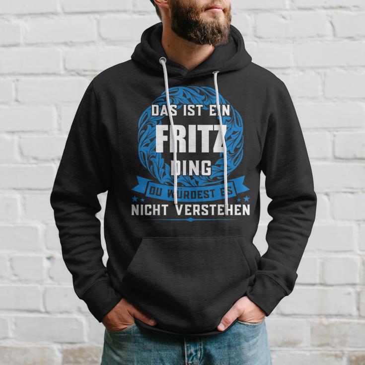 Das Ist Ein Fritz Dingorname Kapuzenpullover Geschenke für Ihn