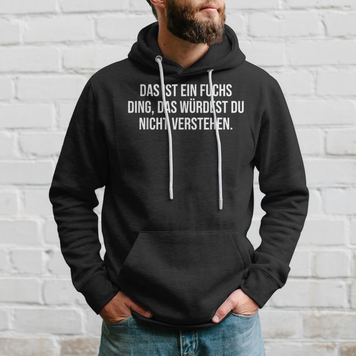 'Das Ist Ein Fuchs Ding' Family Kapuzenpullover Geschenke für Ihn