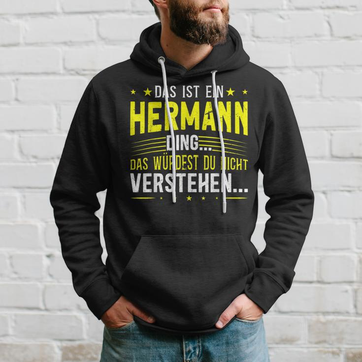 Das Ist Ein Hermann Ding Das Ist Ein Hermann Ding S Kapuzenpullover Geschenke für Ihn